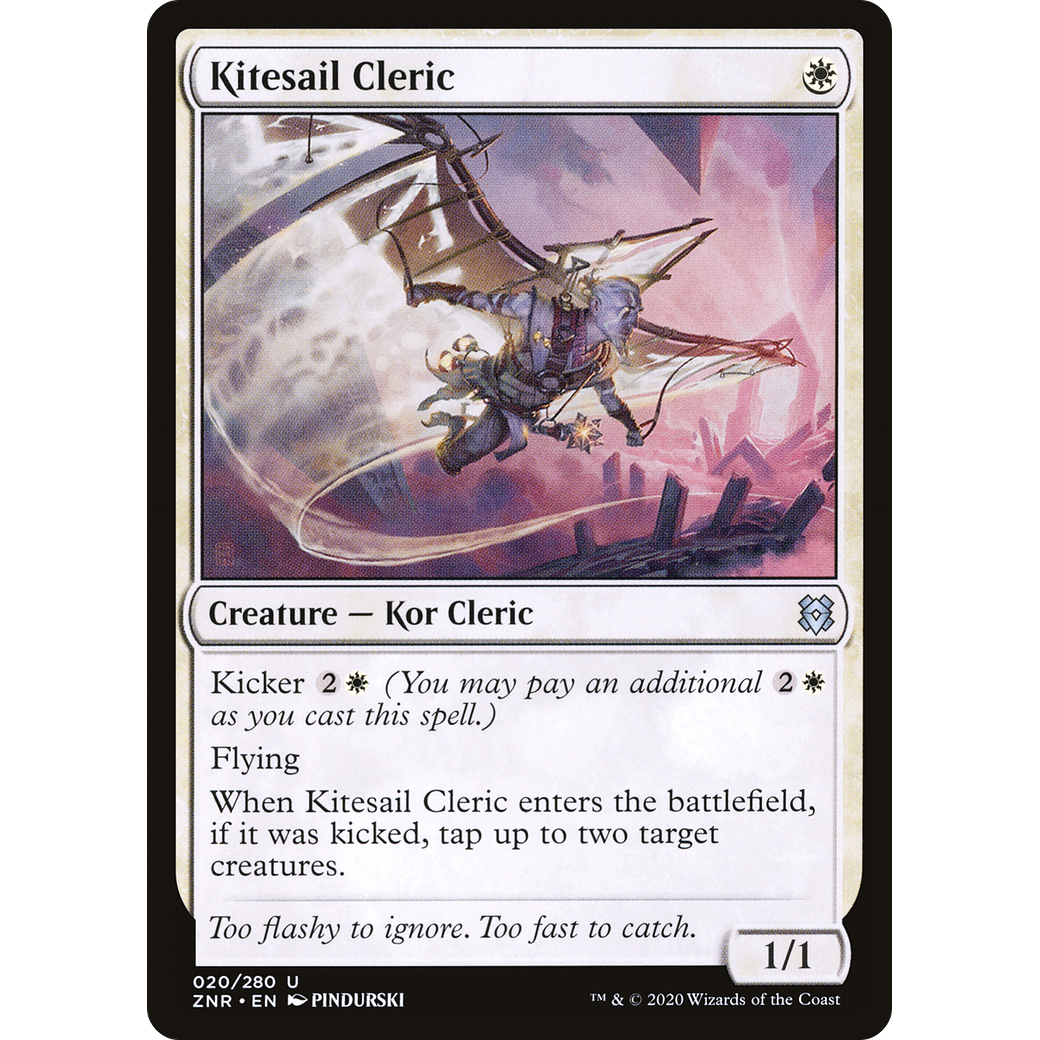 Kitesail Cleric (ZNR-020) - Zendikar Rising Foil