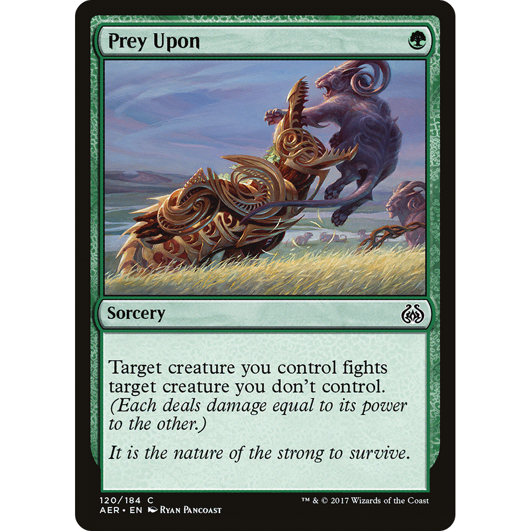 Prey Upon (AER-120) - Aether Revolt