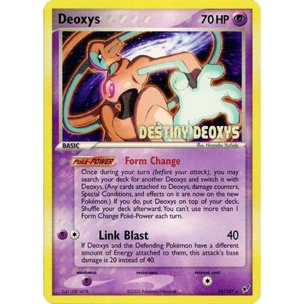 Deoxys (Normal Forme) - 16/107 (Movie Promo) 16 - Miscellaneous Cards & Products