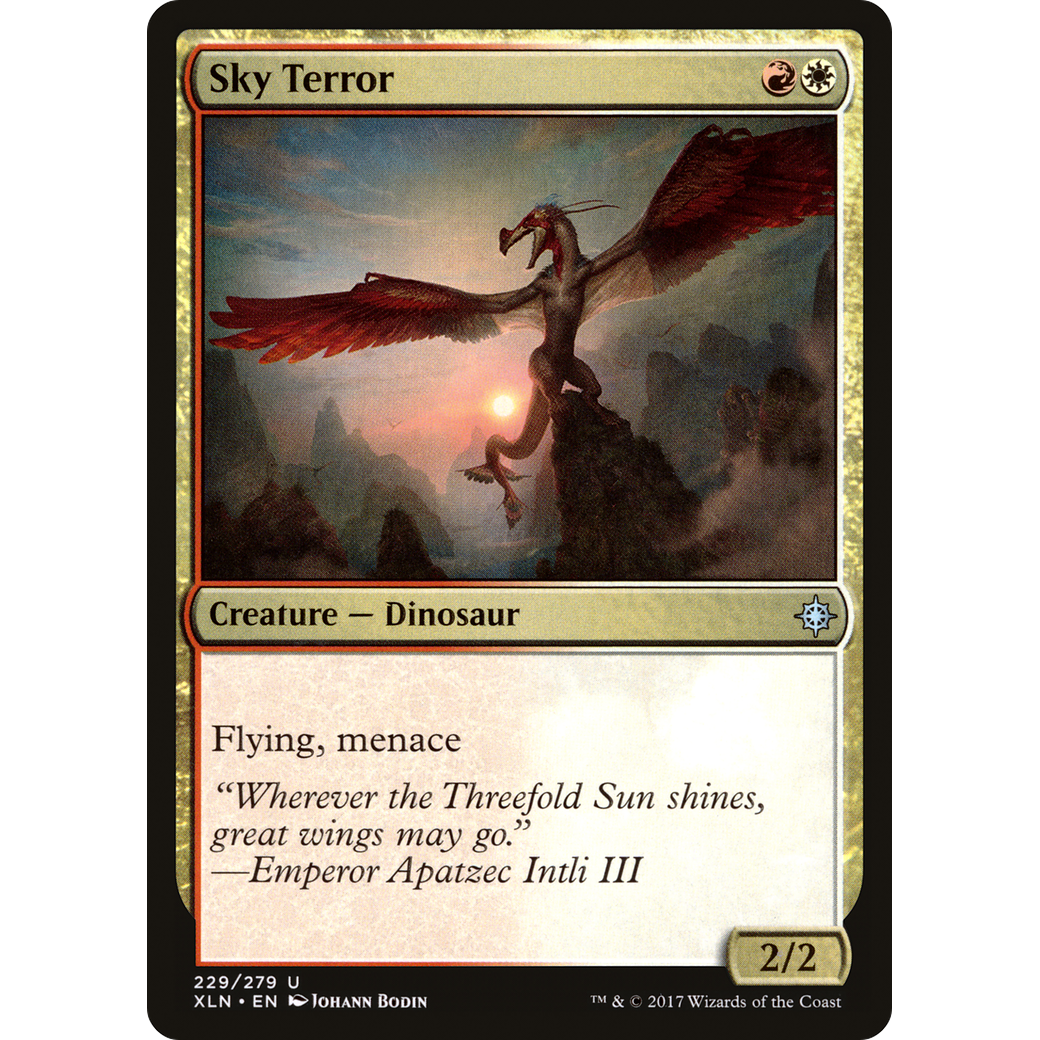 Sky Terror (XLN-229) - Ixalan Foil