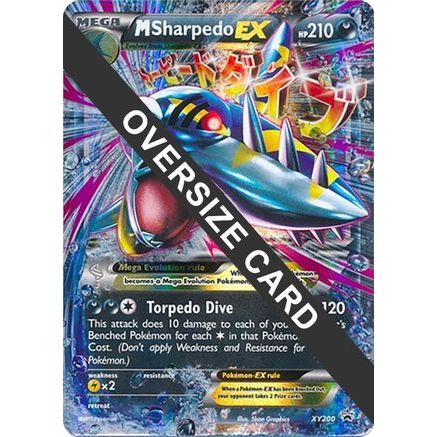 M Sharpedo EX - XY200 XY200 - Jumbo Cards Holofoil