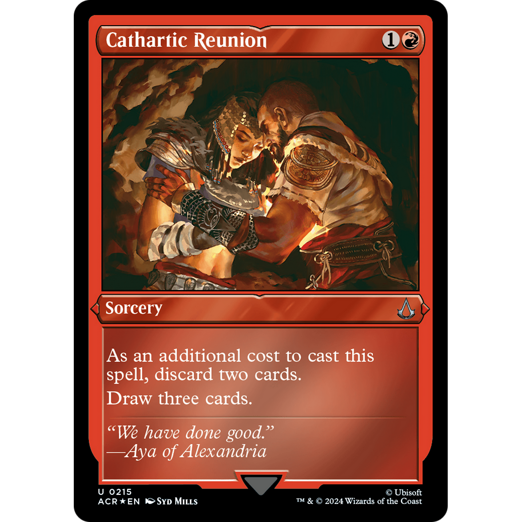 Cathartic Reunion (ACR-215) - Assassin's Creed Etched Foil