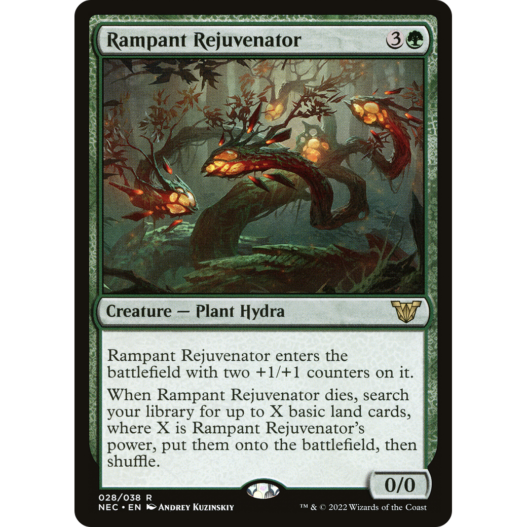 Rampant Rejuvenator (NEC-028) - Neon Dynasty Commander