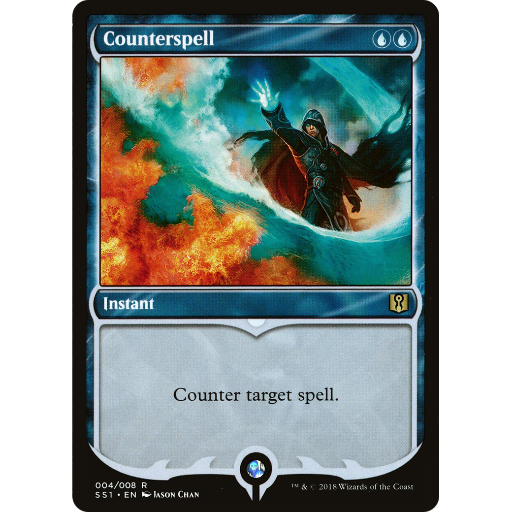 Counterspell (SS1-004) - Signature Spellbook: Jace Foil