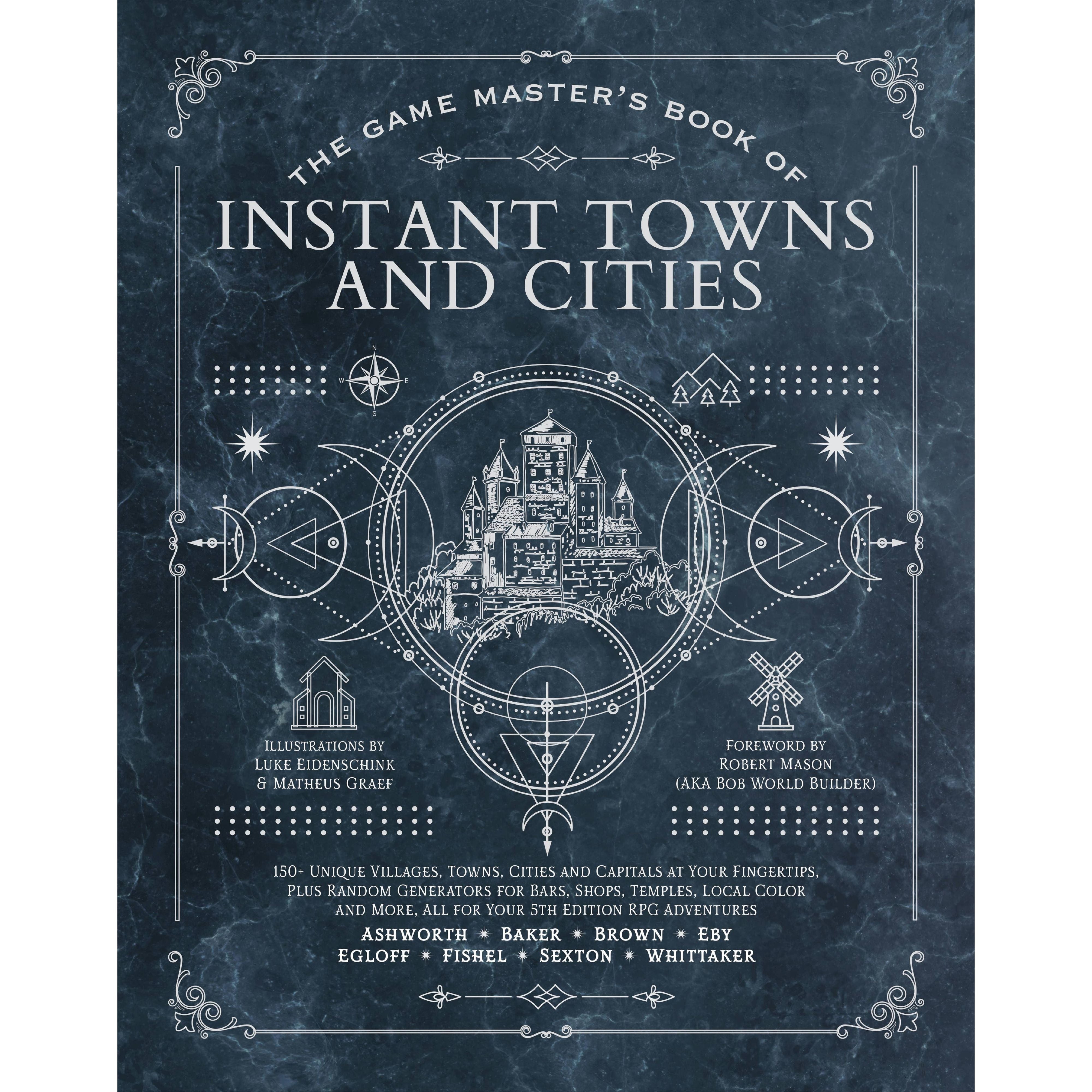 Game Master's Book Of Instant Towns and Cities For 5th Edition RPG