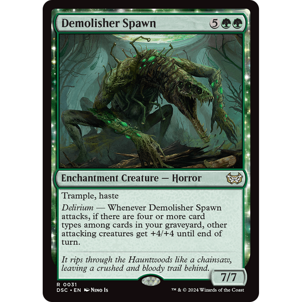 Demolisher Spawn (DSC-031) - Duskmourn: House of Horror Commander