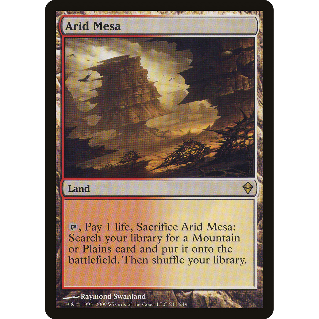 Arid Mesa (ZEN-211) - Zendikar Foil