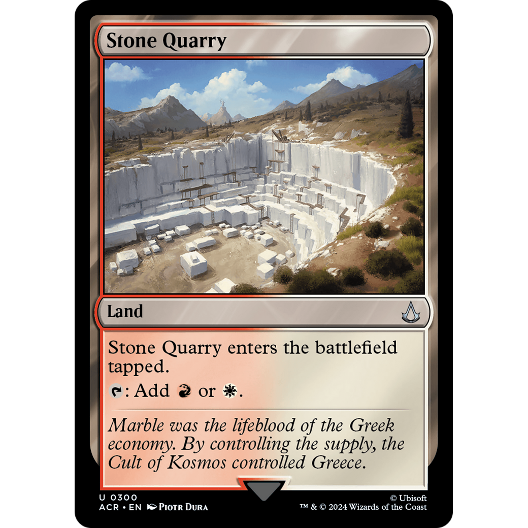 Stone Quarry (ACR-300) - Assassin's Creed