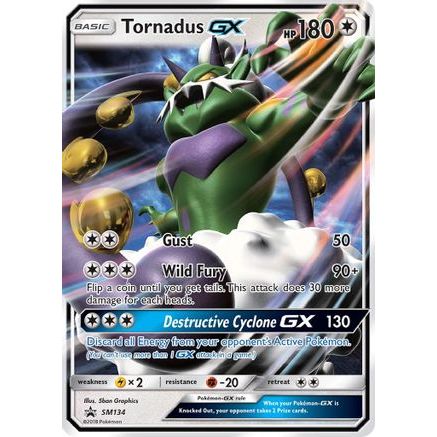 Tornadus GX - SM134 SM134/248 - SM Promos Holofoil