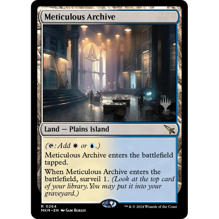 Meticulous Archive (PPMKM-264P) - Murders at Karlov Manor Promos Foil