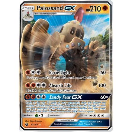 Palossand GX 82/168 - SM  Celestial Storm Holofoil