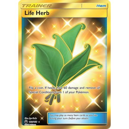 Life Herb (Secret) 180/168 - SM  Celestial Storm Holofoil