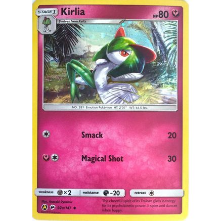 Kirlia - 92a/147 92a/147 - Alternate Art Promos Holofoil