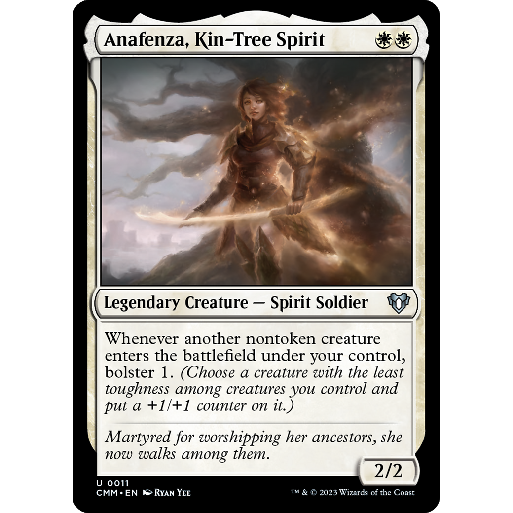 Anafenza, Kin-Tree Spirit (CMM-011) - Commander Masters Foil