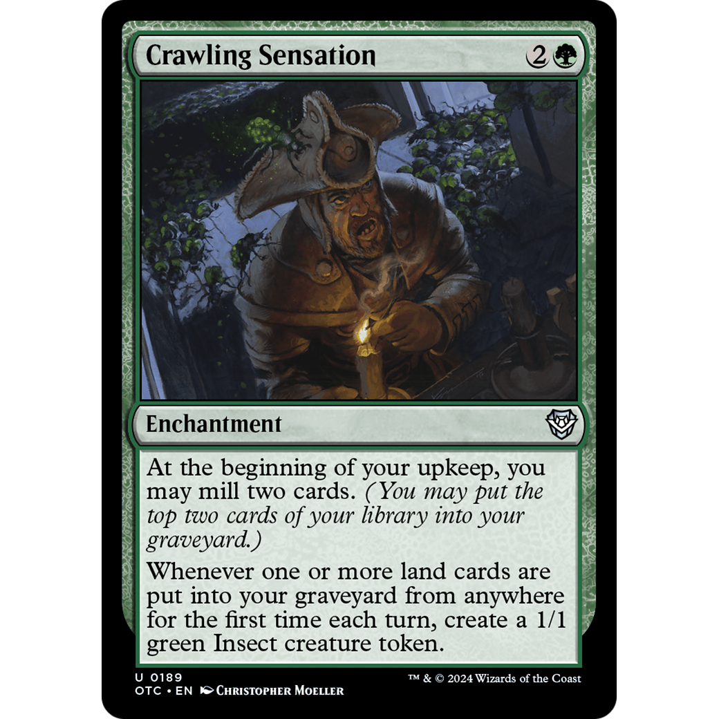 Crawling Sensation (OTC-189) - Outlaws of Thunder Junction Commander