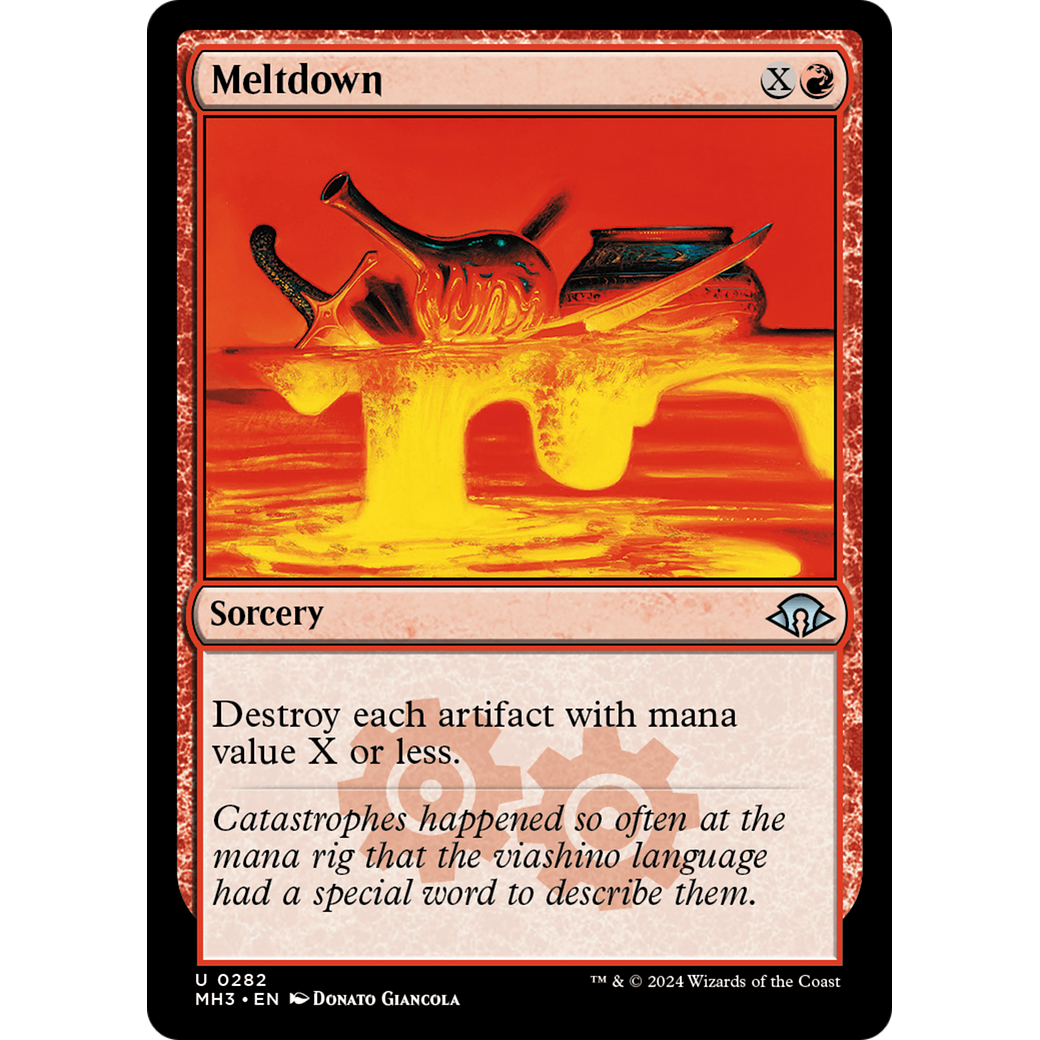 Meltdown (MH3-282) - Modern Horizons 3 Foil