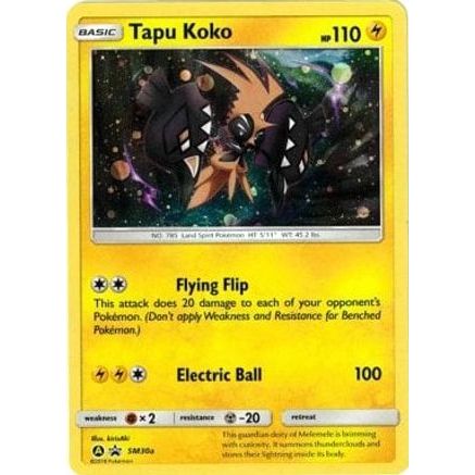 Tapu Koko - SM30a SM30a/248 - Alternate Art Promos Holofoil