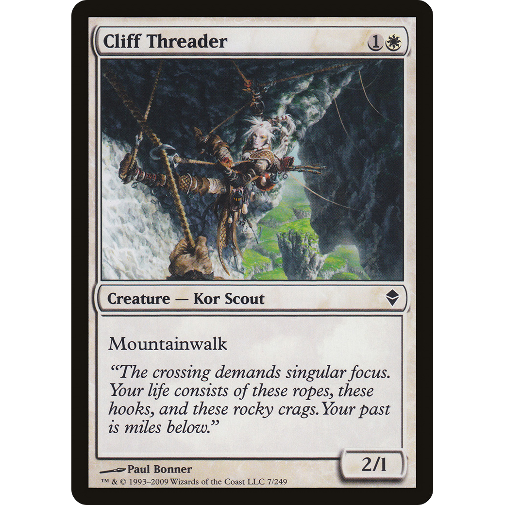 Cliff Threader (ZEN-007) - Zendikar