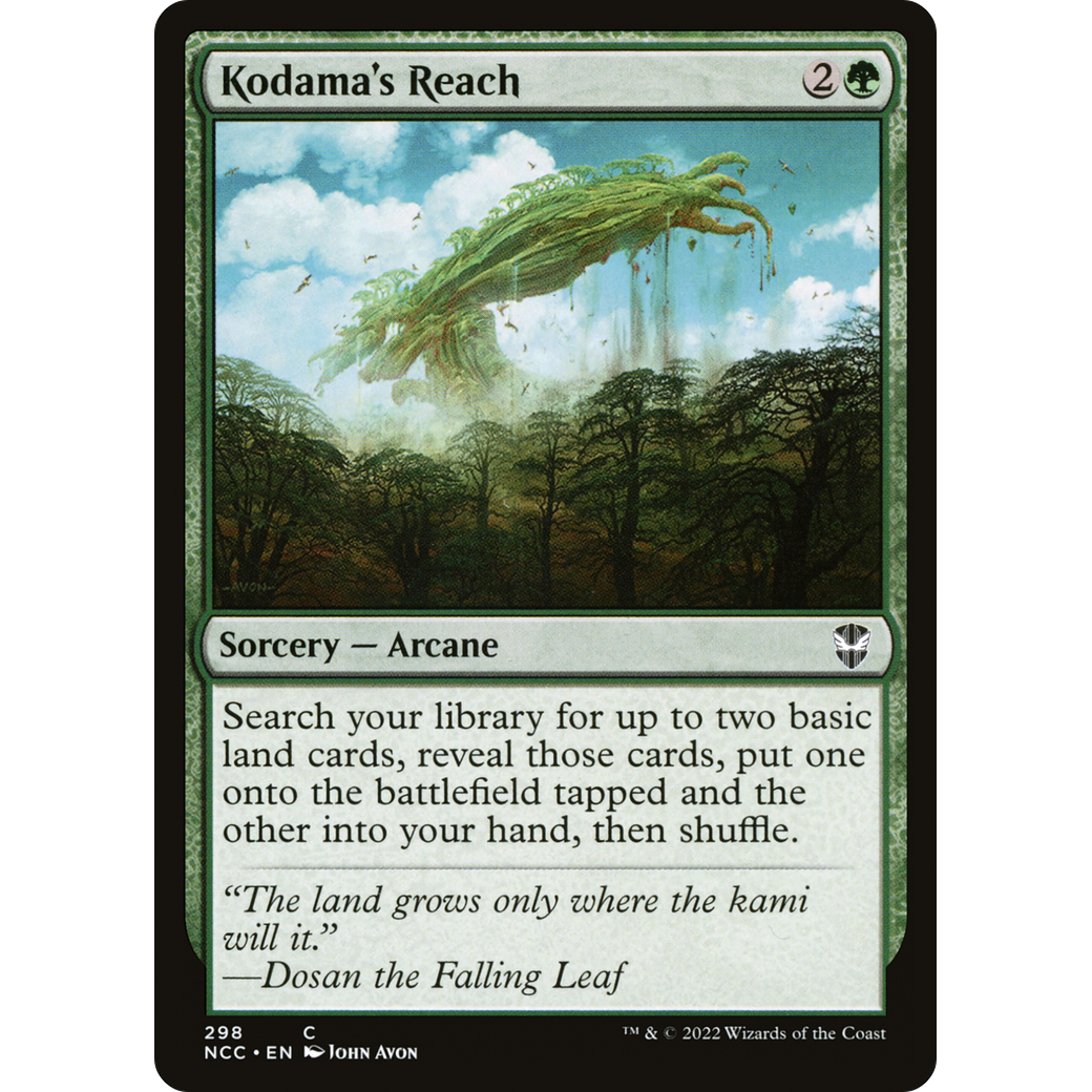 Kodama's Reach (NCC-298) - New Capenna Commander