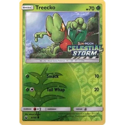 Treecko - 8/168 (Toys R Us) 8 - Miscellaneous Cards & Products Reverse Holofoil