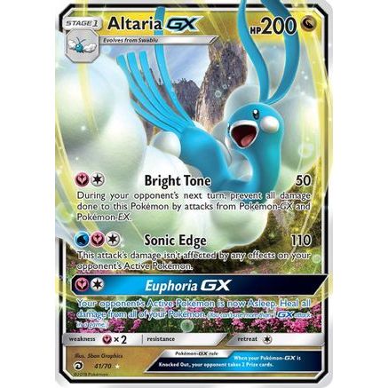 Altaria GX 41/70 - Dragon Majesty Holofoil
