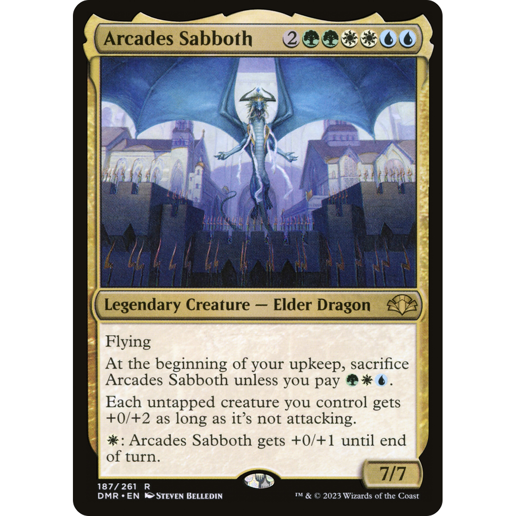 Arcades Sabboth (DMR-187) - Dominaria Remastered Foil