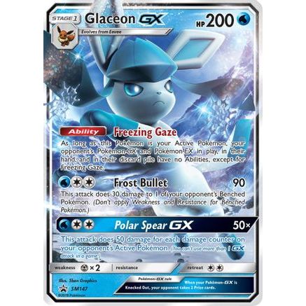 Glaceon GX - SM147 SM147/248 - SM Promos Holofoil