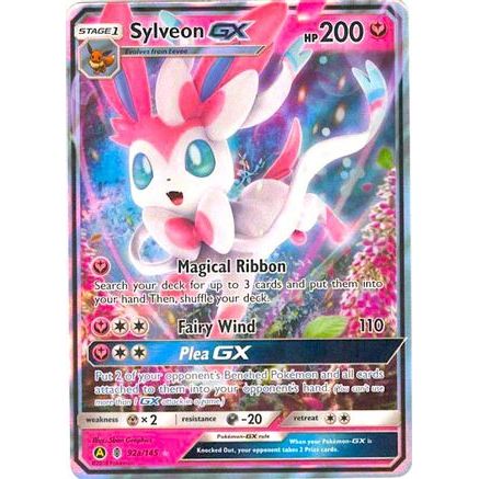 Sylveon GX - 92a/145 92a/145 - Alternate Art Promos Holofoil