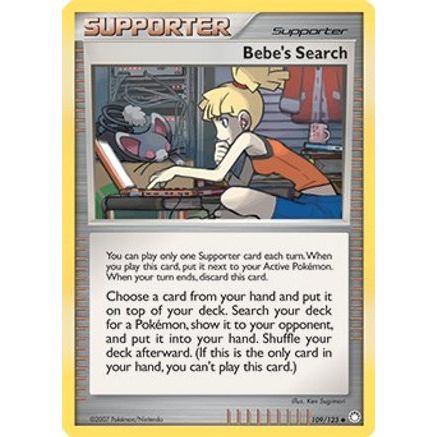 Bebe's Search - 109/123 (Cosmos Holofoil) 109 - Miscellaneous Cards & Products Holofoil
