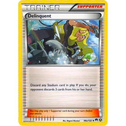 Delinquent - 98a/122 98a/122 - Alternate Art Promos Holofoil