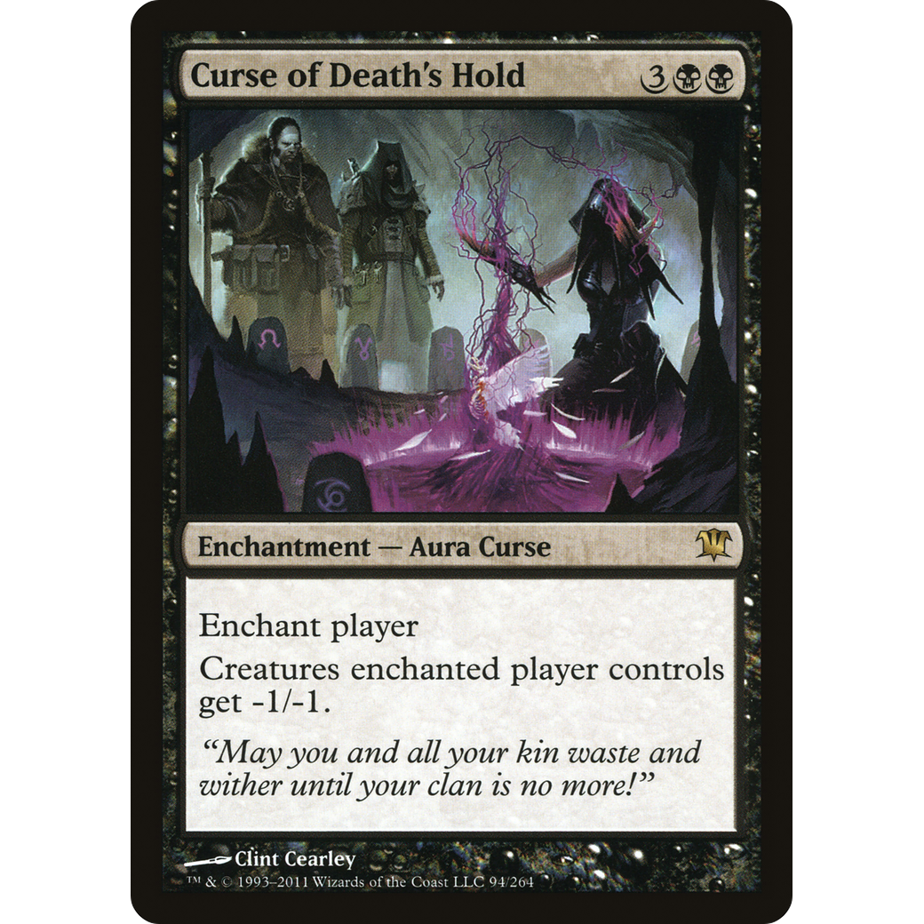 Curse of Death's Hold (ISD-094) - Innistrad Foil