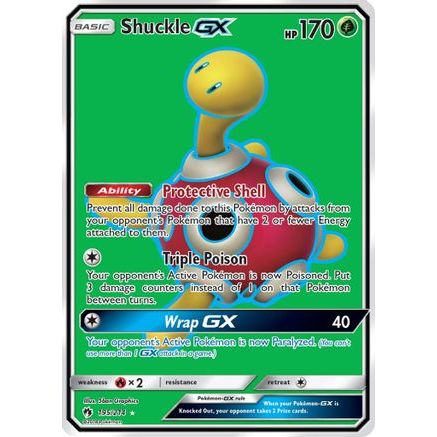 Shuckle GX (Full Art) 195/214 - SM  Lost Thunder Holofoil
