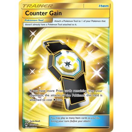 Counter Gain (Secret) 230/214 - SM  Lost Thunder Holofoil