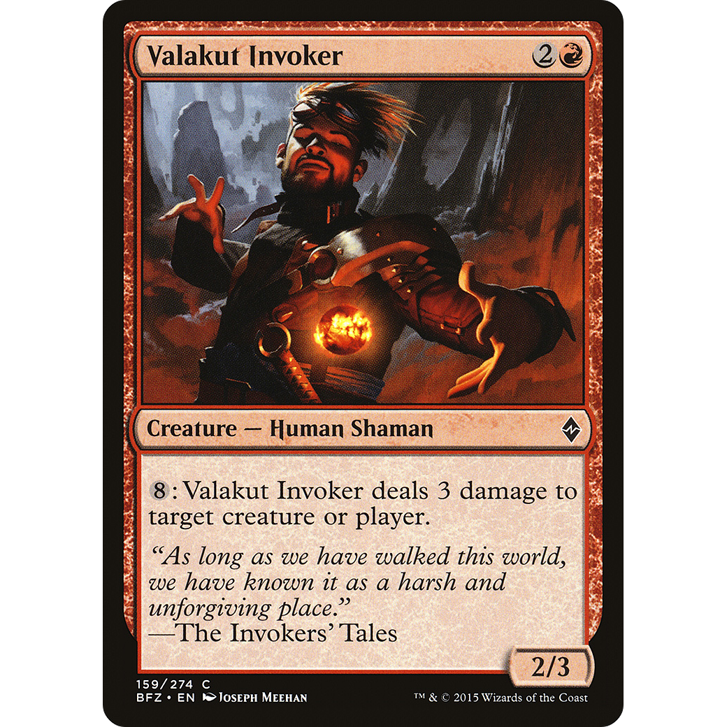 Valakut Invoker (BFZ-159) - Battle for Zendikar
