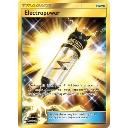 Electropower (Secret) 232/214 - SM  Lost Thunder Holofoil