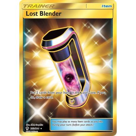 Lost Blender (Secret) 233/214 - SM  Lost Thunder Holofoil