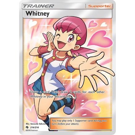 Whitney (Full Art) 214/214 - SM  Lost Thunder Holofoil