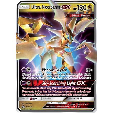 Ultra Necrozma GX - SM126 SM126/248 - SM Promos Holofoil