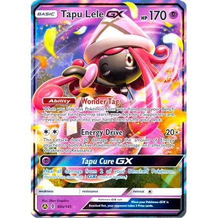 Tapu Lele GX - 60a/145 60a/145 - Alternate Art Promos Holofoil