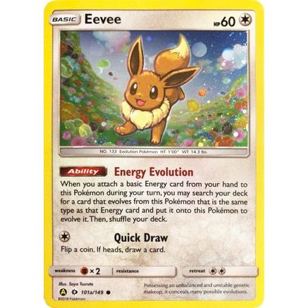 Eevee - 101a/149 101a/149 - Alternate Art Promos Holofoil