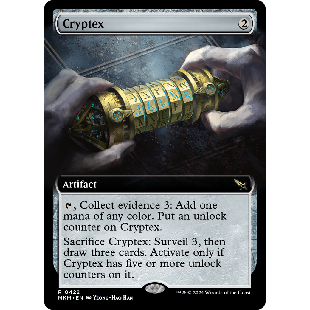 Cryptex (MKM-422) - Murders at Karlov Manor: (Extended Art) Foil