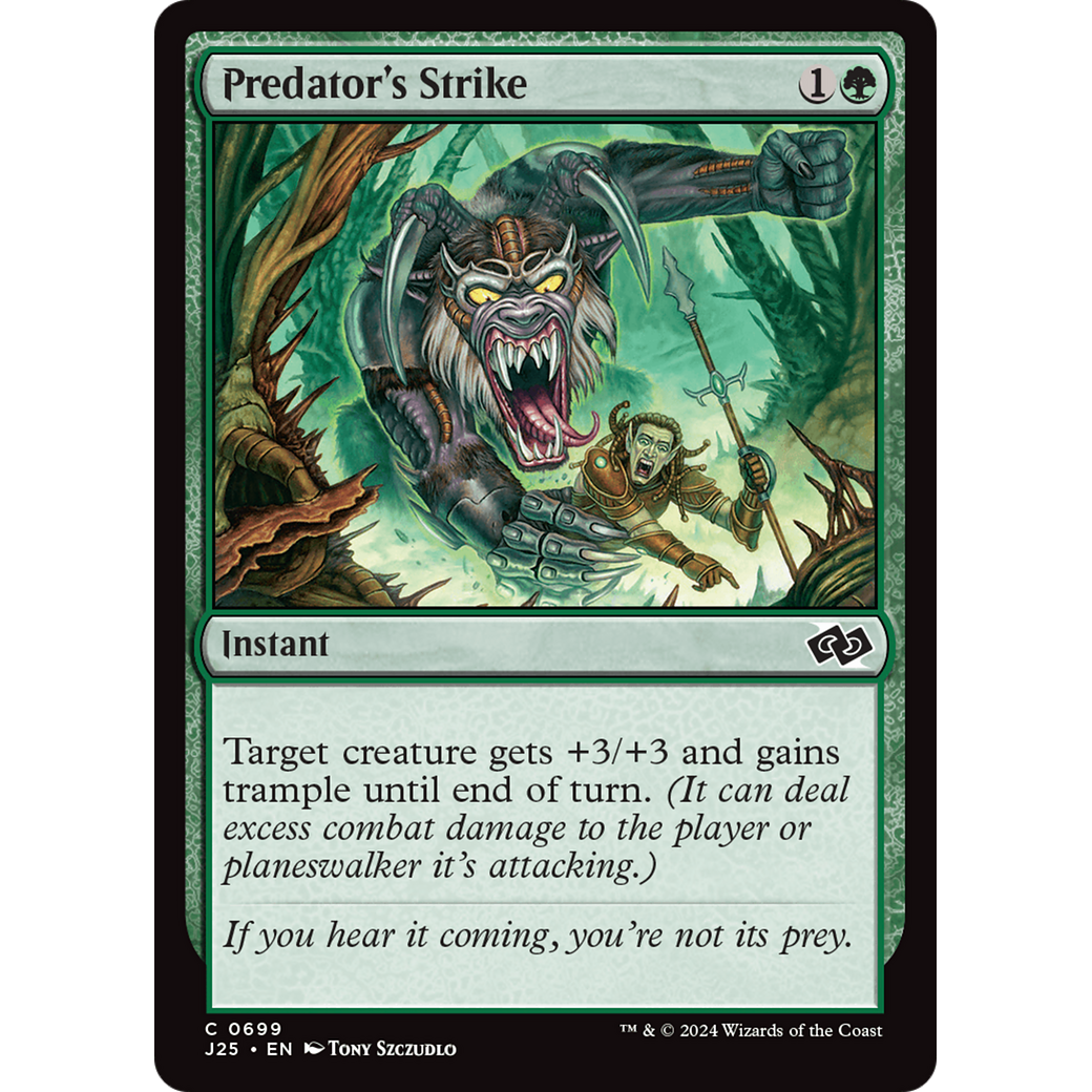 Predator's Strike (J25-699) - Foundations Jumpstart