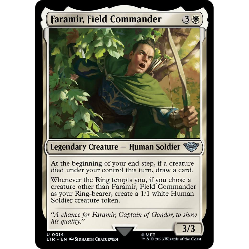Faramir, Field Commander (LTR-014) - The Lord of the Rings: Tales of Middle-earth