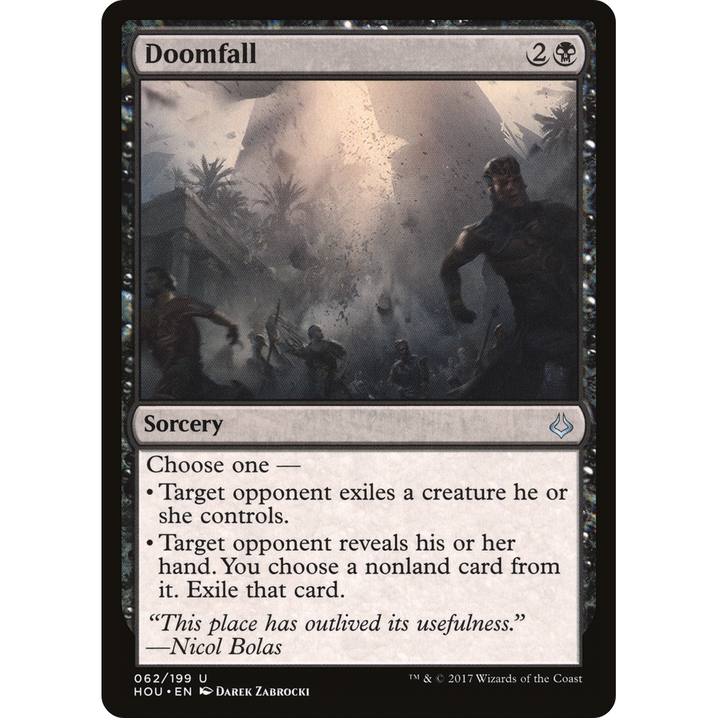 Doomfall (HOU-062) - Hour of Devastation Foil