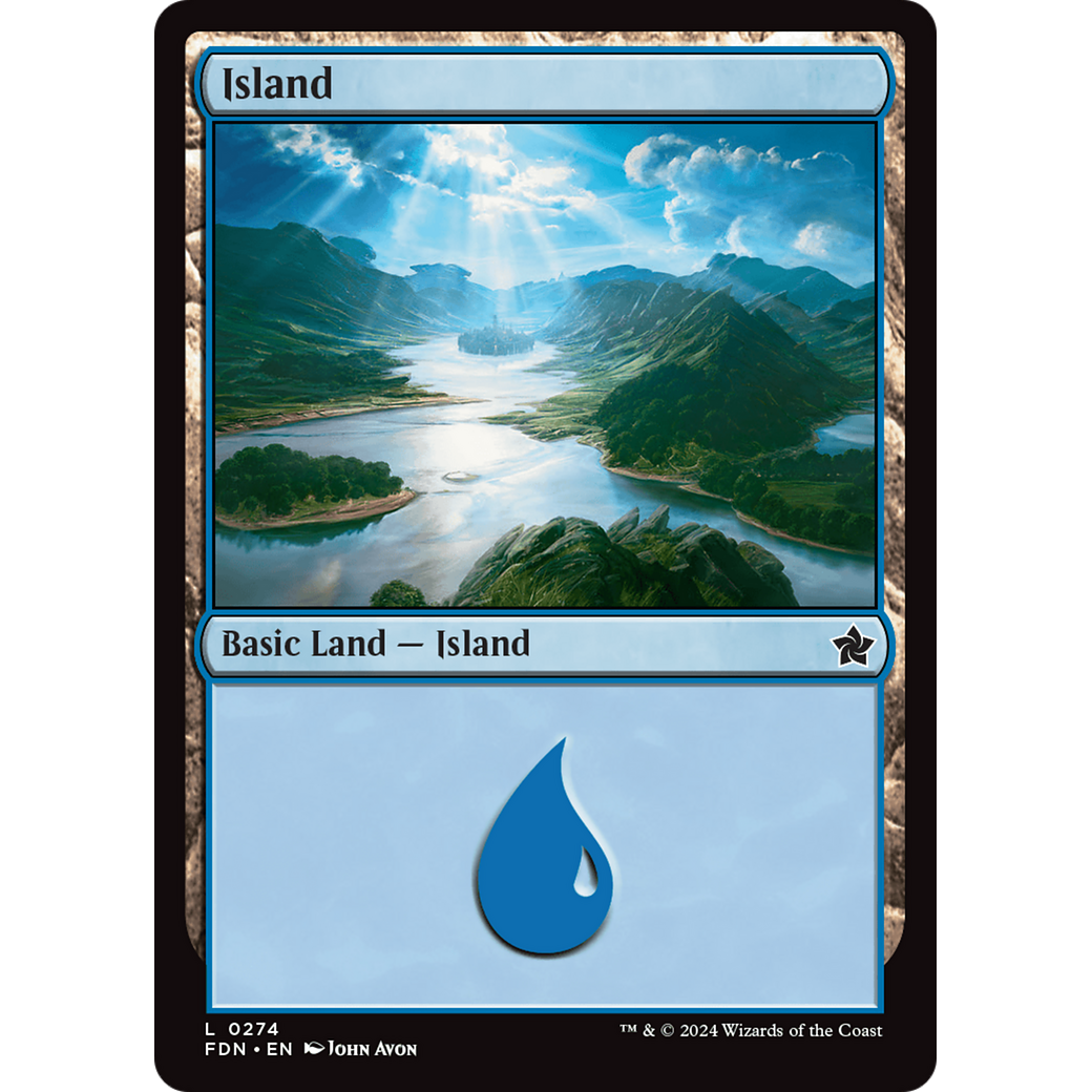 Island (FDN-274) - Foundations Foil