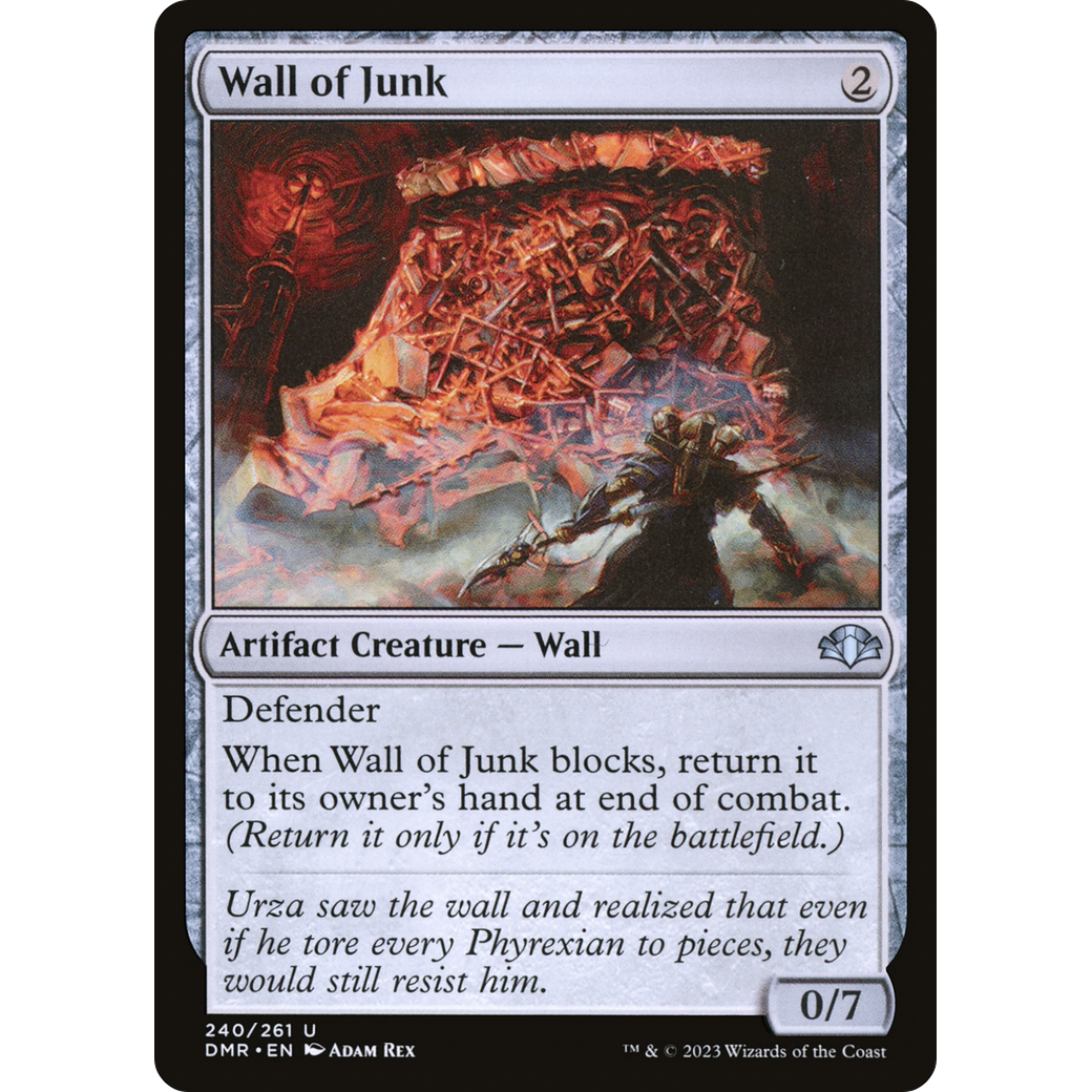 Wall of Junk (DMR-240) - Dominaria Remastered