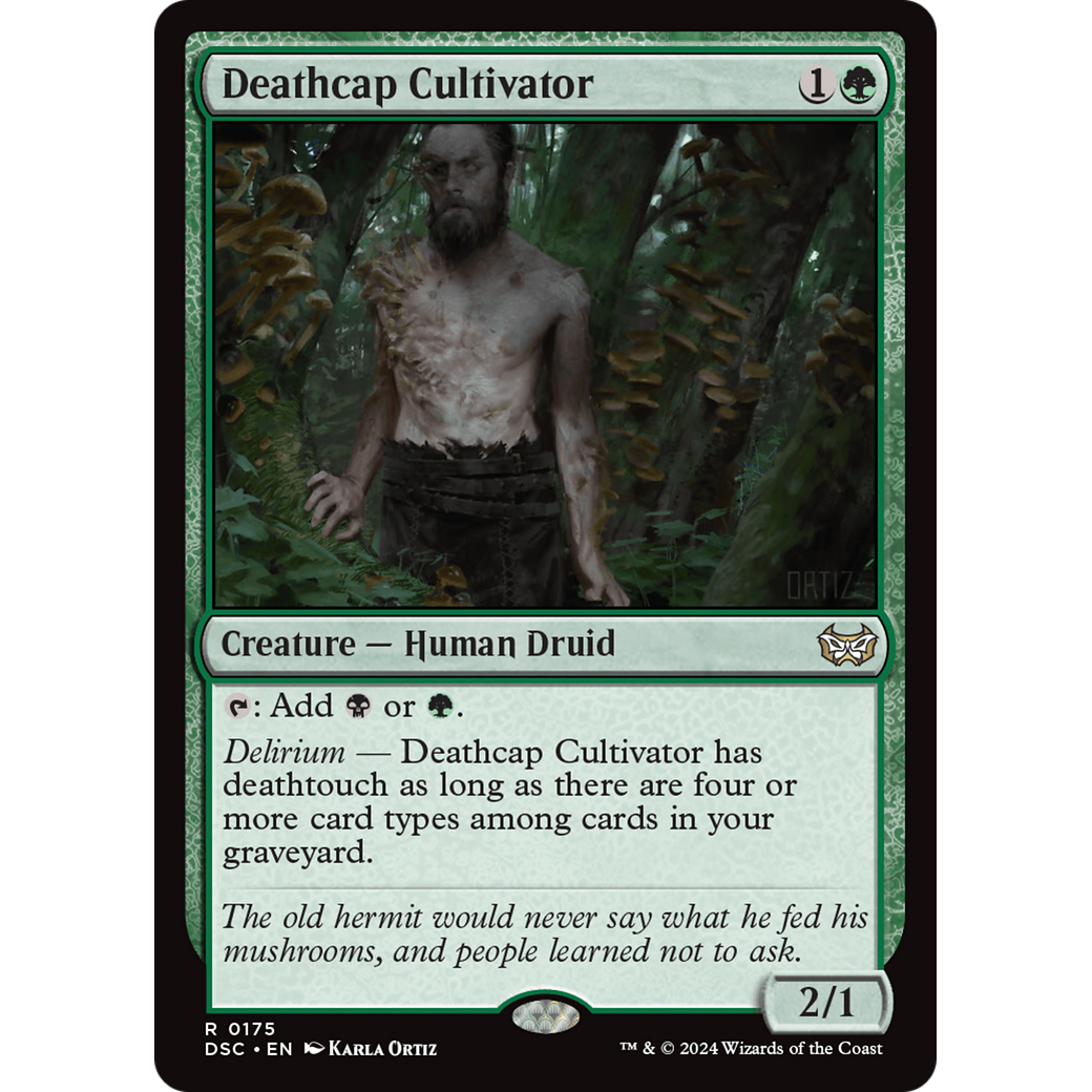 Deathcap Cultivator (DSC-175) - Duskmourn: House of Horror Commander