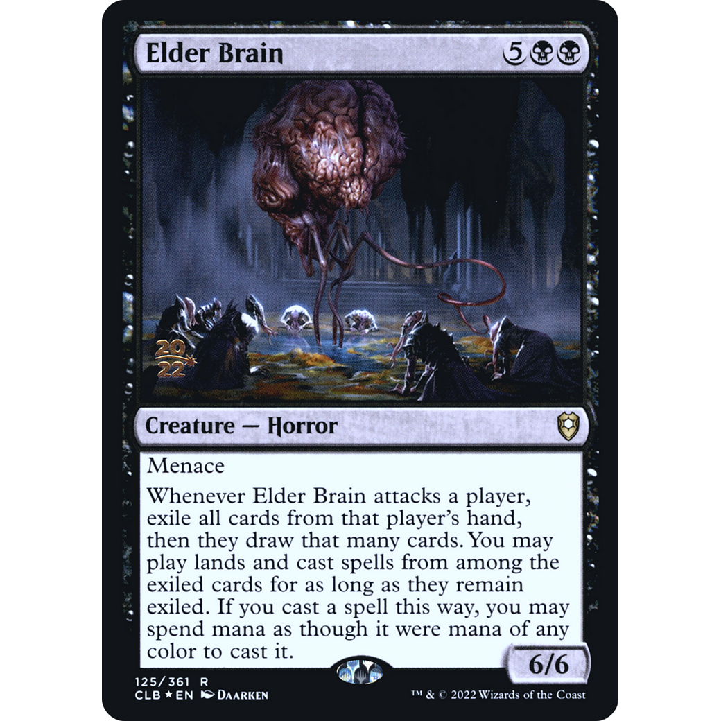 Elder Brain (PRE-125S) - Battle for Baldur's Gate Promos Foil