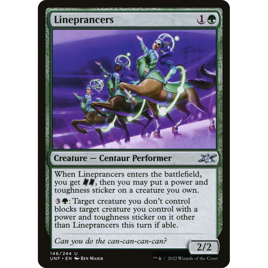 Lineprancers (UNF-146) - Unfinity Foil