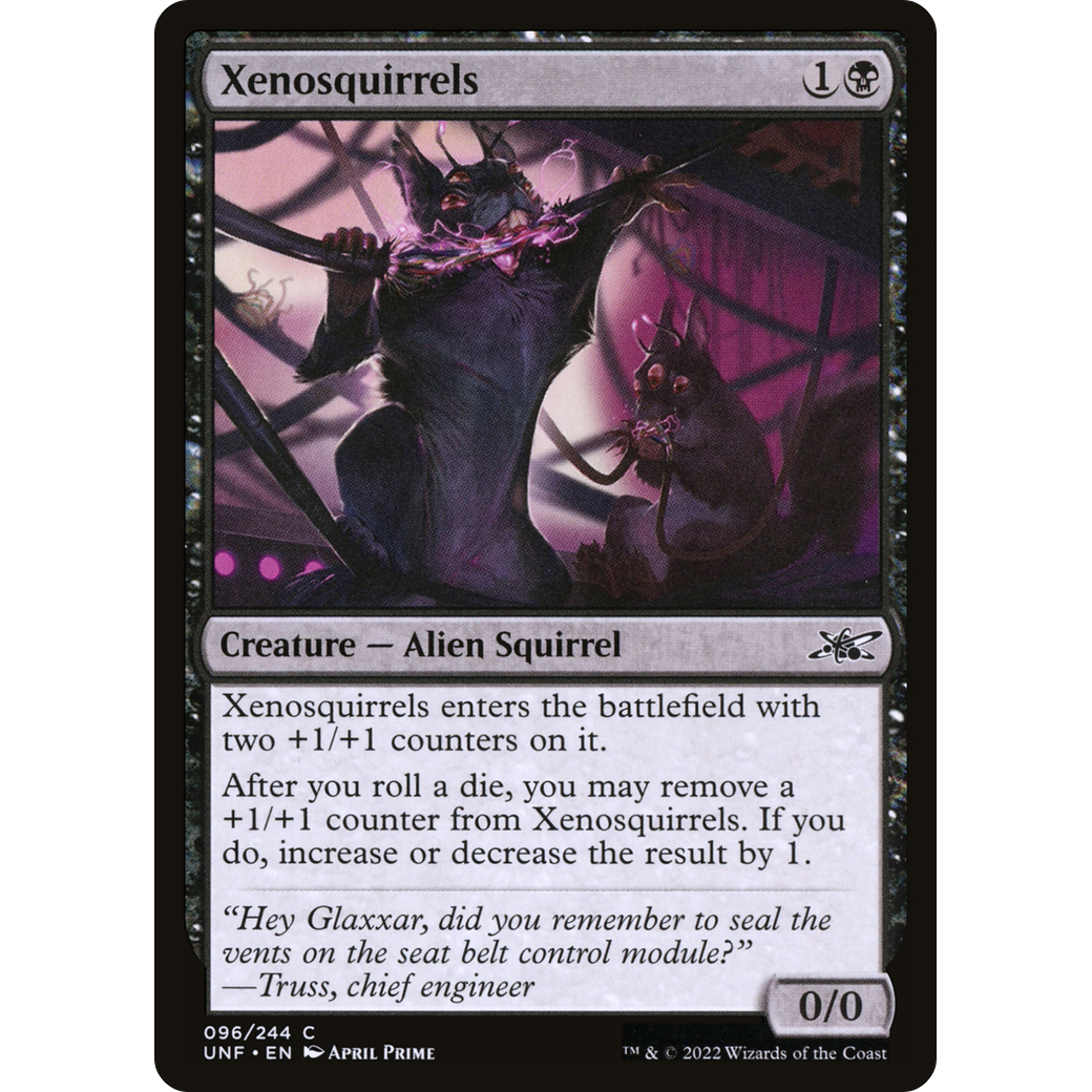 Xenosquirrels (UNF-096) - Unfinity